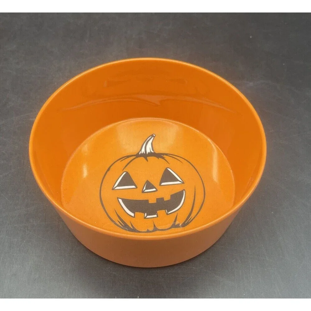 Target 2011 Halloween Jack-O-Lantern‎ Melamine Chip & Dip Bowl 12.5”